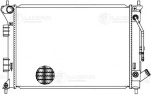 Радиатор охл. для а/м Kia CEED (12-)/Soul (08-)/Hyundai i30 (11-)/Elantra (11-)  LRC 0817 LUZAR