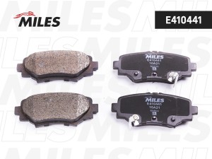 Колодки тормозные задние (Смесь Low-Metallic) MAZDA 3 III (BM) 2013- (TRW GDB359 E410441 MILES