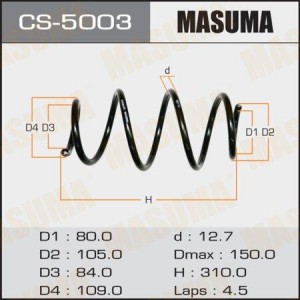 пружина подвески! перед.\ Honda Fit CS-5003 MASUMA