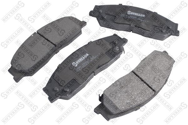 колодки дисковые пер.! с антискр.пласт.\Toyota Camry 2.4/3.5 06>,Geely Emgrand X 000-003B-SX STELLOX