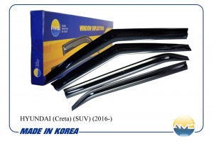 Дефлектор HYUNDAI Creta (16-) окон комплект AMD AMD.DK468 AMD