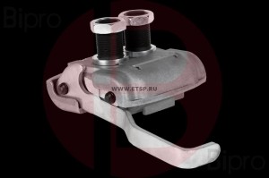Головка соединительная под 2 шланга с ручкой 16*1,5 Duo-Matic (c клапанами), тяг 13907235 BIPRO
