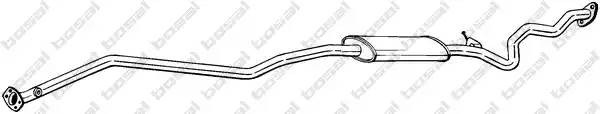 Глушитель BMW 3 (E90) средняя часть BOSAL 293-011 BOSAL