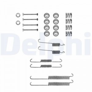 ремк-т торм.колодок зад.\ Renault Clio/Thalia 1.2/1.4/1.6/1.9D 9> LY1180 DELPHI
