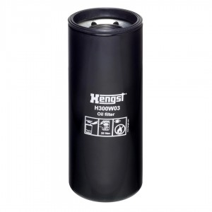 Фильтр масляный CUMMINS ENGINES/H=294.0мм Вкручиваемый H300W03 HENGST