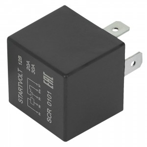 Реле автомобильное 5 конт. 12V 20/30А (без кронштейна) (SCR 0101) SCR 0101 START VOLT
