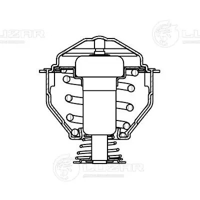 Термостат для а/м VW Tiguan 08-/Audi A4 B8 07- 1.8T/2.0T 95°С термоэл. LT1808 LT 1808 LUZAR