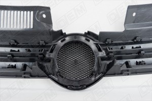 Решетка радиатора Volkswagen Golf 6 (2009-2013) под накладки OEM3127 OEMPARTS