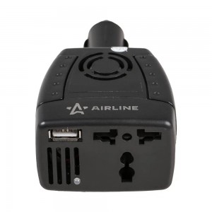 Преобразователь напряжения (инвертор) 12-220V 150Вт AIRLINE API-150-01 AIRLINE
