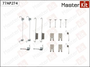 Комплект установочный барабанных колодок Mazda 121 III (JASM, JBSM) 1996 - 2003  77AP274 MASTER KIT