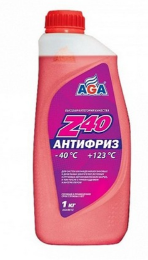 Антифриз красный -40C 0.946л Antifreeze Z40 AGA AGA001Z AGA