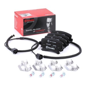 P85064 897 02 !колодки дисковые з.\ VW Phaeton 6.0/5.0TDi, Audi A6 4.2 02> P85064 BREMBO