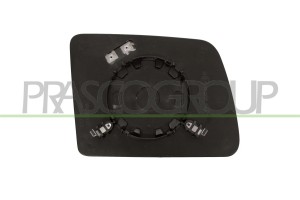 стекло зеркала левое! с кроншт. выпукл. с подогр.\ Ford Transit 1.8i/1.8D 02-13 FD9347524 PRASCO GROUP