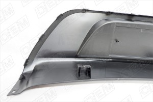 Накладка бампера заднего Kia Rio 4 FB седан, 2017-2020 OEM0427 OEMPARTS