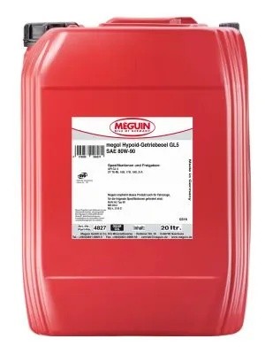 4827 Meguin Мин. тр.масло Megol Hypoid-Getriebeoel 80W-90 GL-5 (20л) 4827 MEGUIN