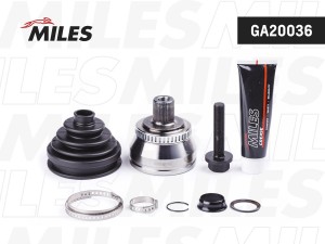 ШРУС наружный AUDI A4/A6/A8/VW PASSAT/SKODA SUPERB 1.9TDI-2.8 94-05 (GKN 301961) GA20036 MILES