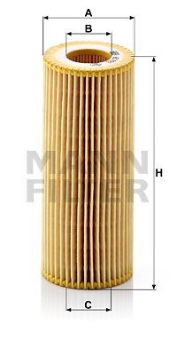 Фильтр масляный HU721zKIT HU 721 Z KIT MANN FILTER
