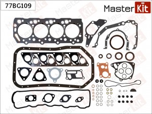 Набор прокладок двигателя MITSUBISHI L200/L300/Pajero/Space Gear 2.5TD 4D56T Mas 77BG109 MASTER KIT