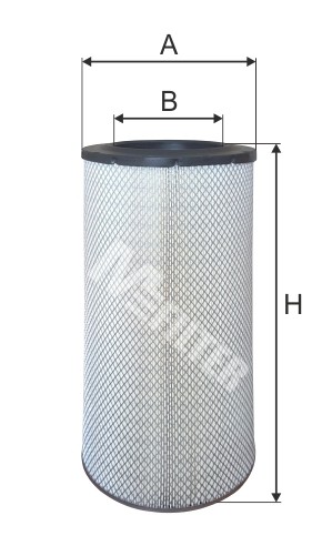 фильтр воздушный! H597 d149\ Cum ISM,ISX, DD, Cat C15/FRL/Peterbilt A596 MFILTER AUTOMOTIVE FILTERS