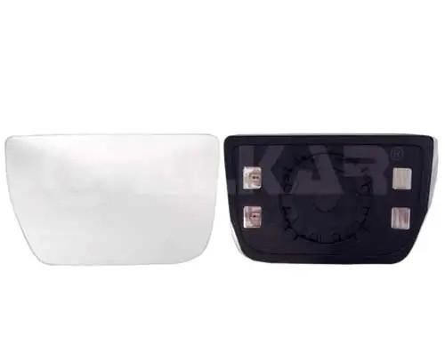 стекло зеркала левое! с кроншт. выпукл. шир. обзор. с подогр.\ Iveco Daily IV 06 6441249 ALKAR