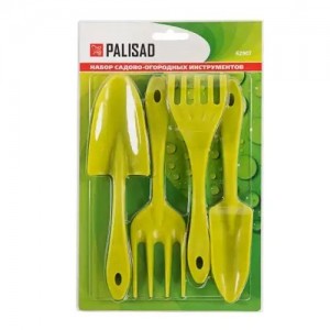 Набор инструментов садовых 4 предмета полипропилен PALISAD 62907 PALISAD