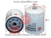 Фильтр топливный BOBCAT A,B,E,MT,S,T,V series (дв.KUBOTA) SAKURA SFC7908 SAKURA