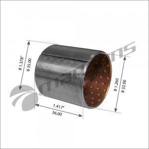 Втулки тормозной колодки 32x35x36  10шт MPB26 MANSONS