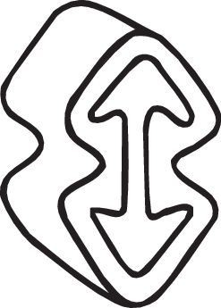 Крепление глушителя VW Caddy (96-00) SKODA Felicia (92-02) BOSAL 255-029 BOSAL