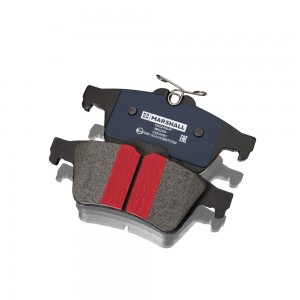 Торм. колодки дисковые задн. PLUS Ford Focus II 04- Citroen C5 II 08- Mazda 3 I  M2624167P MARSHALL