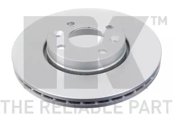 312264NK диск тормозной передний! с покрыт.\ Nissan Micra, Renault Clio III 1.0- 312264 NK
