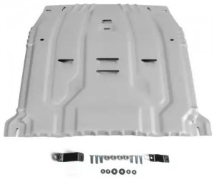 Защита картера и КПП HYUNDAI Santa Fe (18-),Tucson (15) KIA Sportage (16-) алюм. 333.2375.1 RIVAL