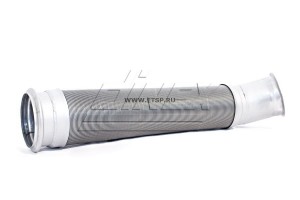 Труба передняя с гофрой E-line (упрощ. версия) DAF 22235 DINEX