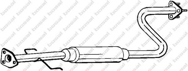 Глушитель ROVER 820 (91-) средняя часть BOSAL 280047 BOSAL