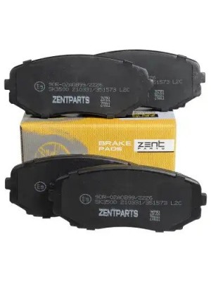 колодки дисковые передние!Mazda CX-7 MZR DISI Turbo 07> Z07351 ZENTPARTS
