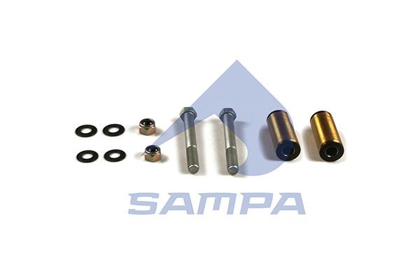 Ремкомплект RENAULT пальца рессоры (2 втулки,2 болта,2 гайки,4 шайбы) SAMPA 080573 SAMPA