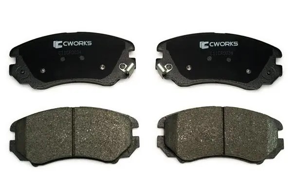 Тормозные колодки передние Low Metallic C11CR0034 C11CR0034 CWORKS