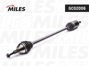 Привод в сборе правый AUDI A3/SKODA OCTAVIA/VW PASSAT/GOLF 1.6-2.0 03- (GKN 3047 GC02006 MILES