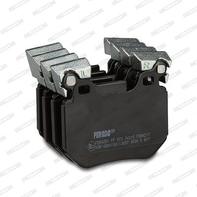 GDB1795 [34216784808] !колодки дисковые з.\ BMW E88/E82 3.5i 07> FDB4217 FERODO
