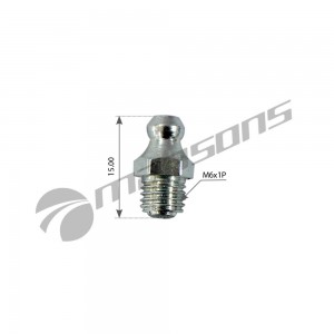 Масленка прямая 180 градусов М6х1 MANSONS M013 MANSONS