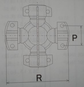 Крестовина ISUZU (174.00х56.00) GMB GUIS67 GMB