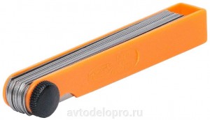 Набор щупов 0.05-1.0мм №20 100мм для установки зазора АВТОДЕЛО 40399 AVTO DELO