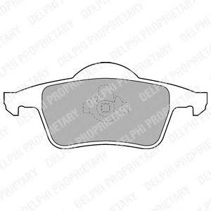 LP1504 колодки дисковые з.\ Volvo S80/S60/V70/C70/XC70 2.5D 97> LP1504 DELPHI