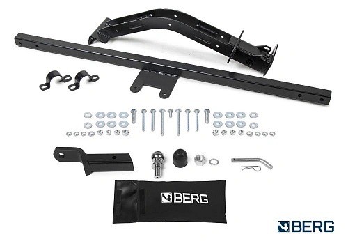 Устройство прицепное для а/м Lada 4x4 URBAN 3d/5d 14- "BERG" (шар Е, 600/75 кг) F.6017.003 BERG
