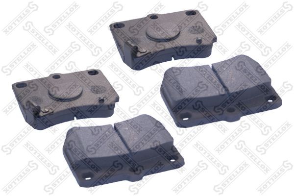 271 02=FDB597 !колодки дисковые п.\ Mazda 121 1.1/1.3 87-90, Kia Pride 1.1/1.3 9 282-002-SX STELLOX