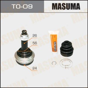 ШРУС наружный к-кт!\ Toyota Carina/Corolla/Camry 16-2.0D 83-91 TO-09 MASUMA