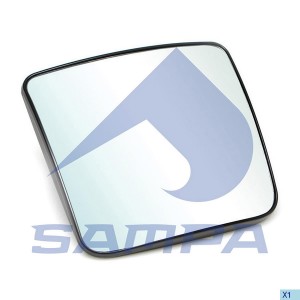 Стекло зеркала малое с подогр.  правое MAN TGS/TGX 022132 SAMPA