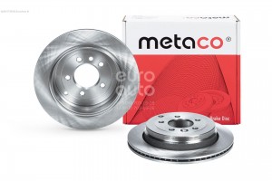 Диск тормозной задний 3060122 3060122 METACO