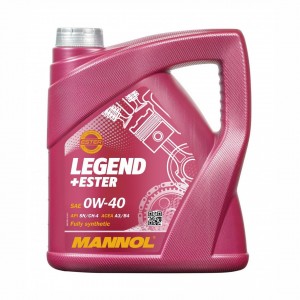 Масло моторное MANNOL 7901 Legend+Ester 0W-40 SN/CF A3/B4 синтетическое 4 л MN7901-4 MANNOL