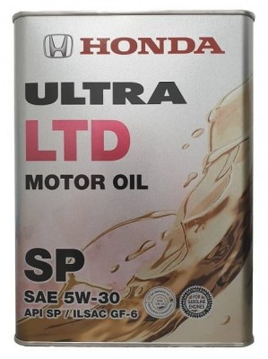 Масло моторное HONDA Ultra LTD 5W30 синт. API SP 4л 08228-99974 HONDA