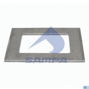 Пластина BPW рессоры (140x101x4.5) SAMPA 105475 SAMPA
